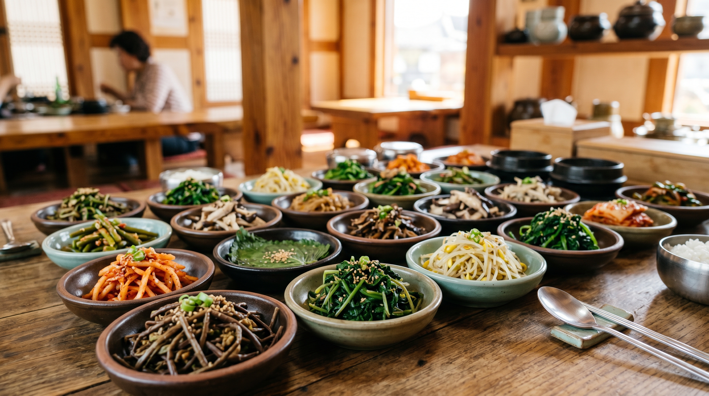 보기만 해도 건강해지는 13가지 제철 산나물 반찬
