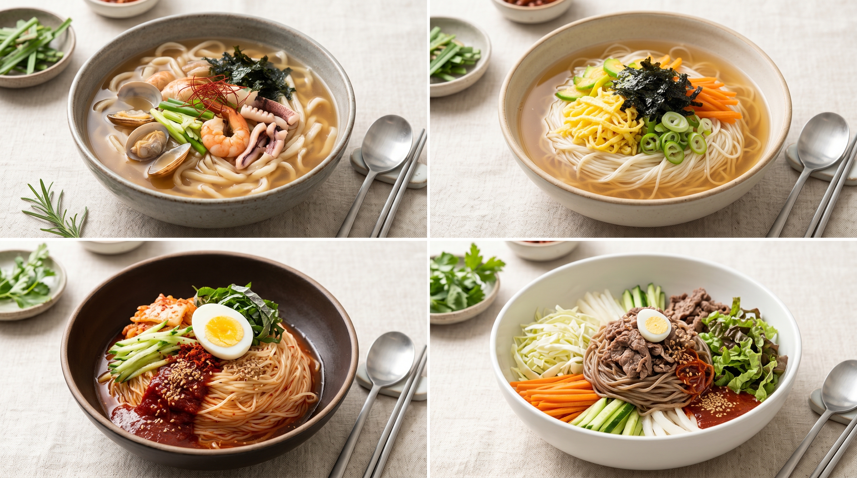 포항시 전역에 퍼져있는 개성 넘치는 국수 맛집들