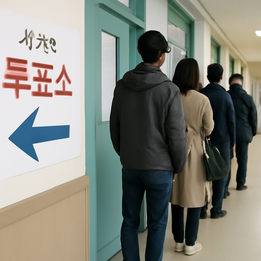 선거일에는 지정된 투표소 방문