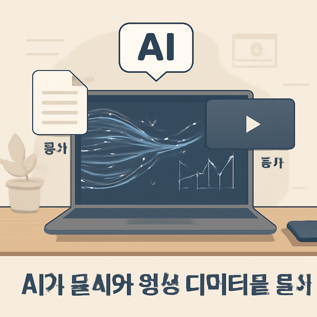 문서·영상 데이터를 함께 다루는 AI 활용 흐름