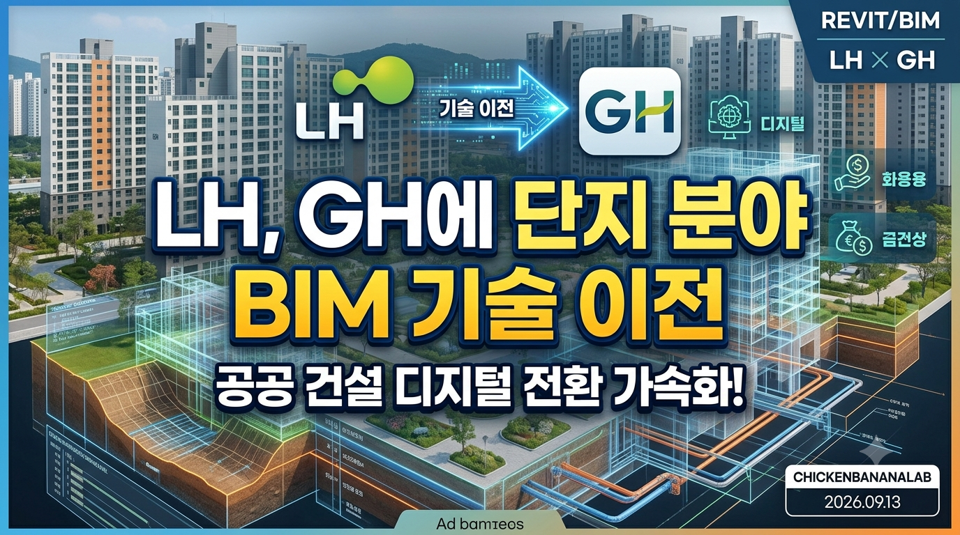 LH, GH에 단지 분야 BIM 기술 이전…공공 건설 디지털 전환 가속화