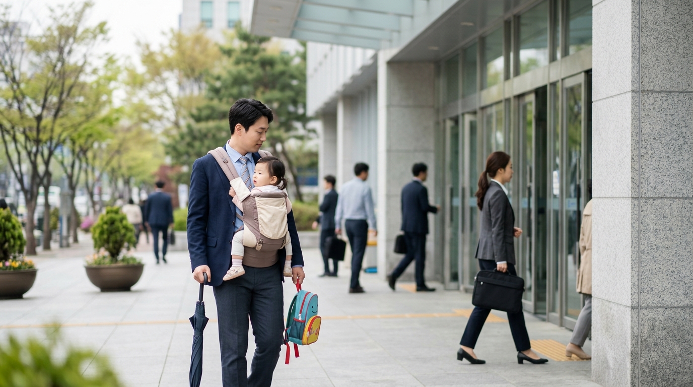 눈치 보던 아빠 휴직은 옛말…남성 공무원 육아휴직, 첫 여성 추월