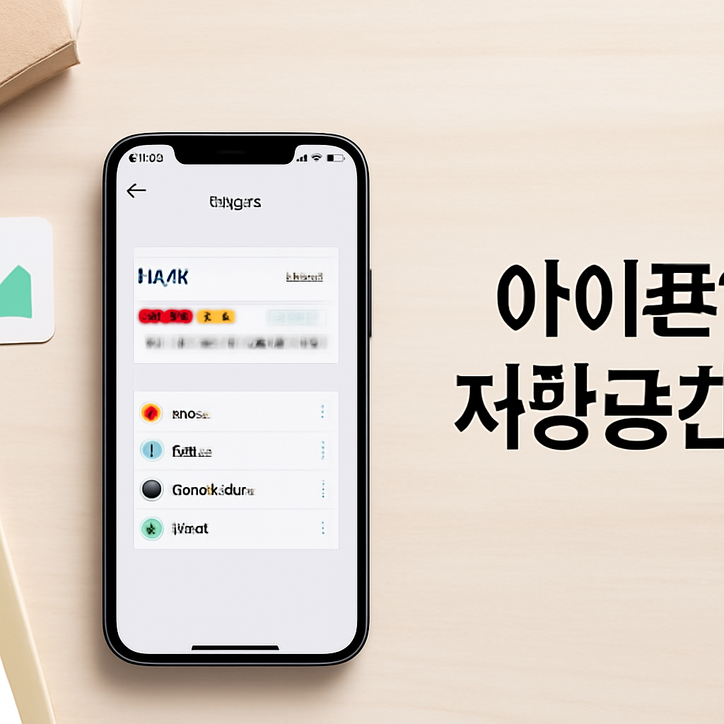 아이폰 저장공간 부족 정리 방법, 초보자도 바로 따라 하는 순서