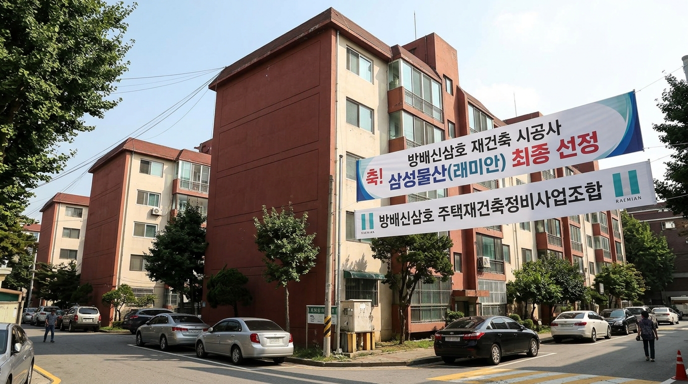 방배신삼호 재건축, 삼성물산 수주 의미와 래미안 르페리움 파헤치기